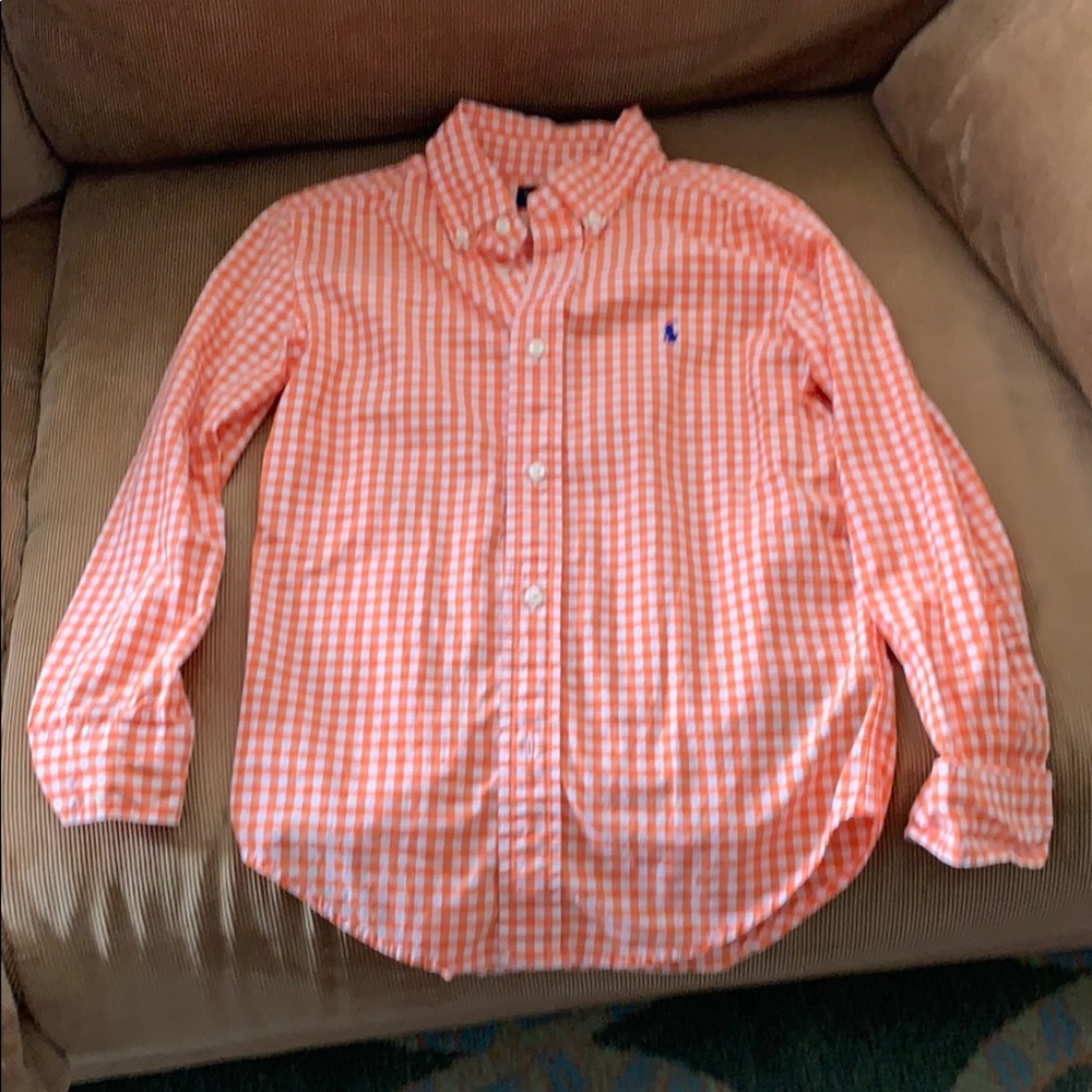 Boys button down Ralph Lauren shirt
